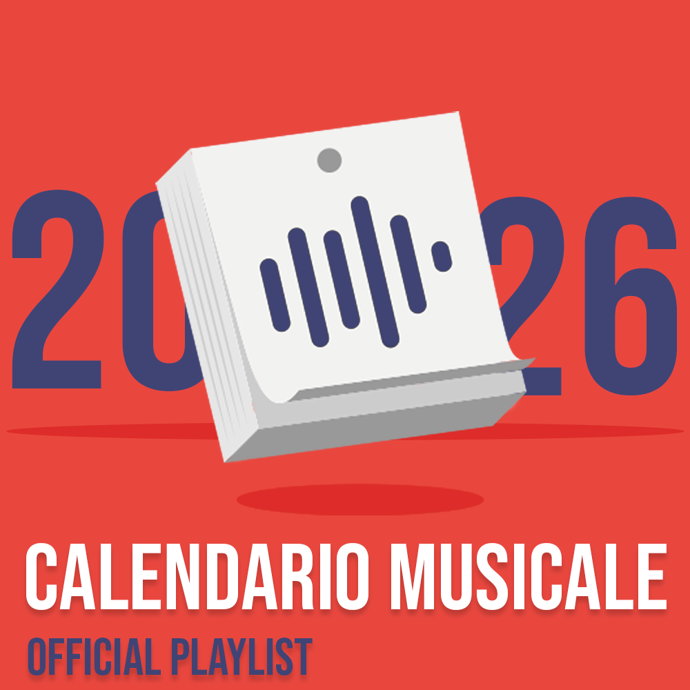logo playlist spotify calendario musicale 2026
