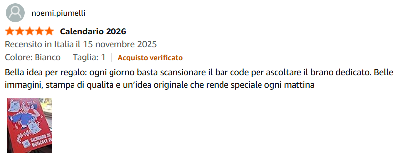 Review 3 Calendario Musicale