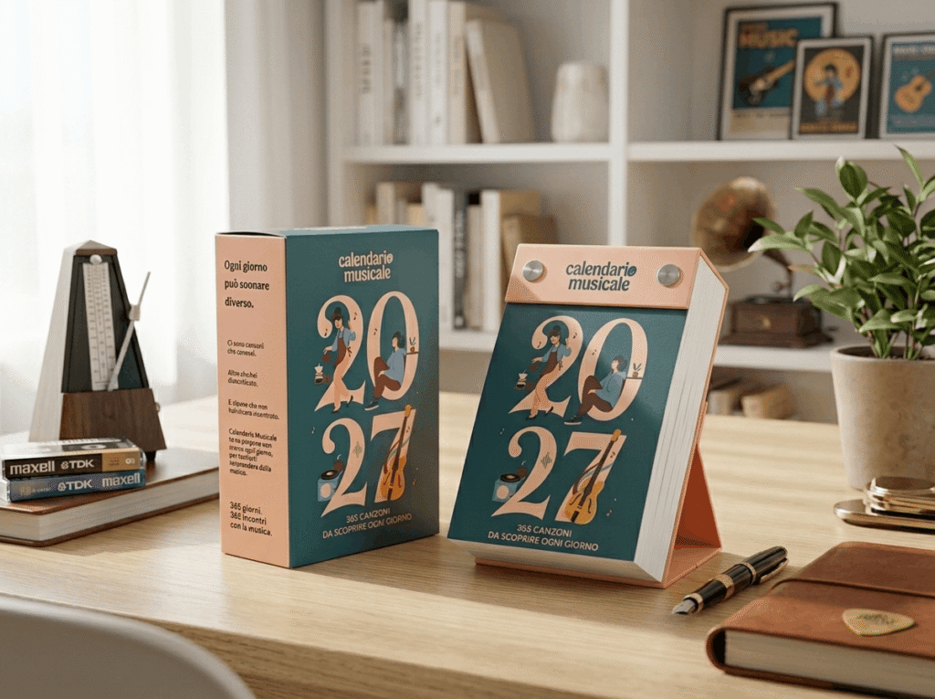 Calendario Musicale 2027 - Calendario da tavolo