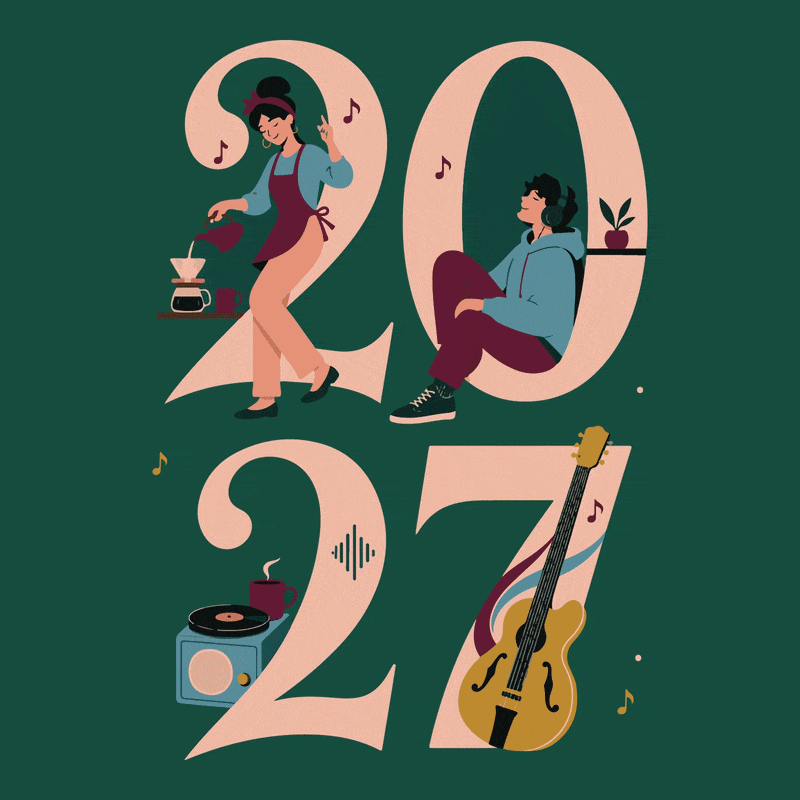 calendario musicale 2027 copertina